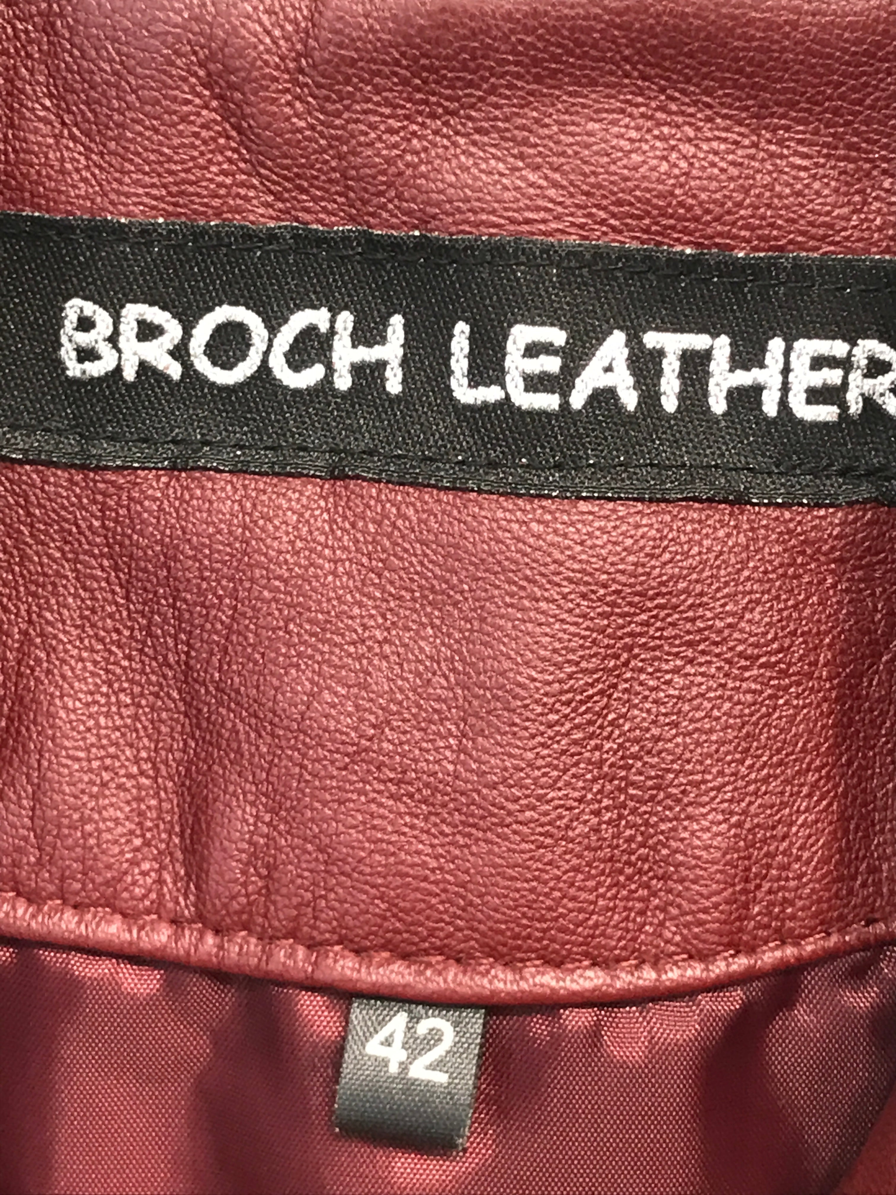 Broch Skind Jakke